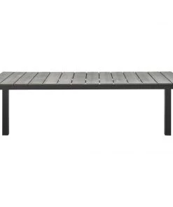 Modway Outdoor Tables Maine 80" Outdoor Patio Dining Table Brown Gray