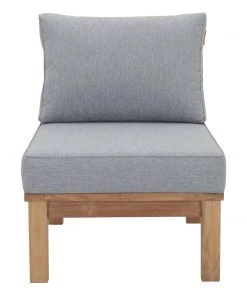 Modway Marina Armless Outdoor Patio Teak Sofa Natural Gray Outdoor Sectional 11 Modway Marina Armless Outdoor Patio Teak Sofa Natural Gray Outdoor Sectional