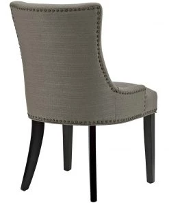 Modway Marquis Dining Chair Fabric Set Of 4 Granite
