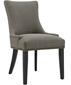 Modway Marquis Dining Chair Fabric Set Of 4 Granite