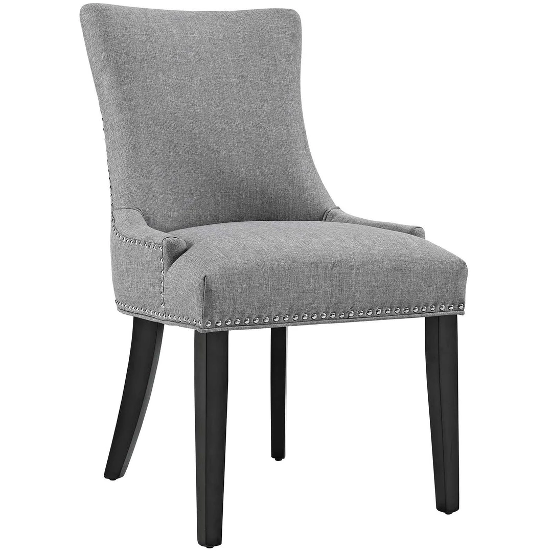 Modway Dining Chairs Marquis Dining Chair Fabric Set Of 4 Light Gray 2 Modway Dining Chairs Marquis Dining Chair Fabric Set Of 4 Light Gray