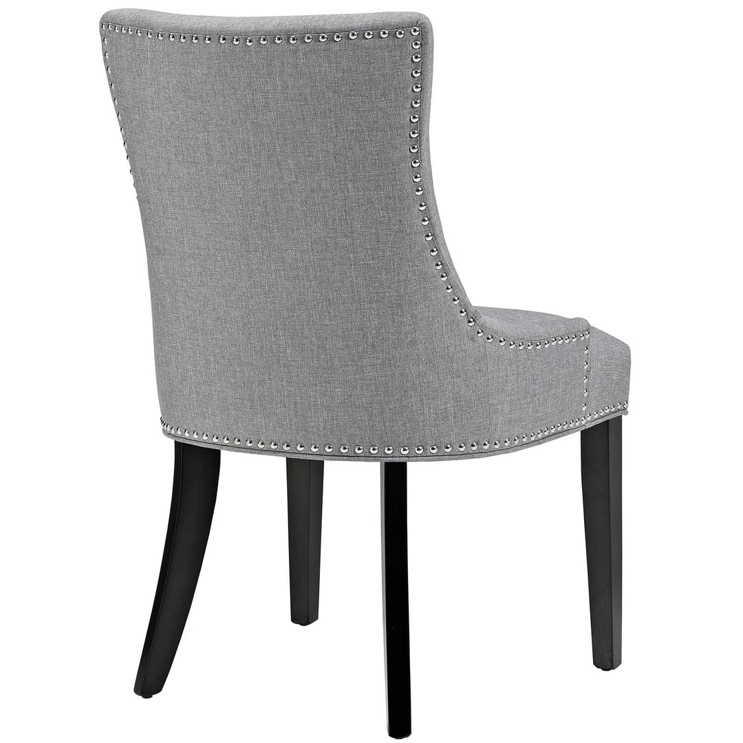Modway Dining Chairs Marquis Dining Chair Fabric Set Of 4 Light Gray 4 Modway Dining Chairs Marquis Dining Chair Fabric Set Of 4 Light Gray