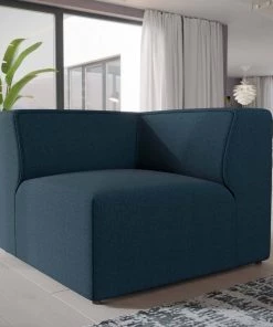 Modway Mingle Corner Sofa Blue Sectionals