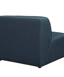 Modway Mingle Fabric Armless Blue