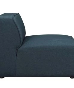 Modway Mingle Fabric Armless Blue