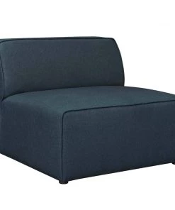 Modway Mingle Fabric Armless Blue