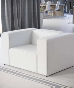 Modway Mingle Vegan Leather Armchair