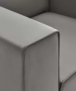 Modway Mingle Vegan Leather Armchair