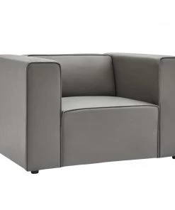 Modway Mingle Vegan Leather Armchair