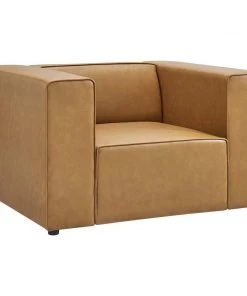 Modway Mingle Vegan Leather Armchair