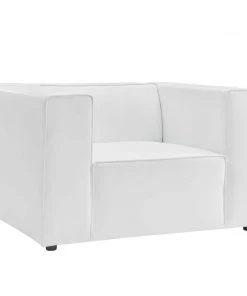 Modway Mingle Vegan Leather Armchair