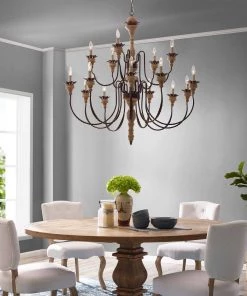 Modway Chandeliers Nobility Pendant Light Ceiling Candelabra Chandelier
