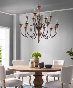 Modway Chandeliers Nobility Pendant Light Ceiling Candelabra Chandelier