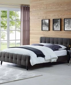 Modway Ophelia Queen Fabric Bed Gray 12 Modway Ophelia Queen Fabric Bed Gray