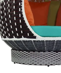 Modway Palace Outdoor Patio Wicker Rattan Hanging Pod Swing Chairs 19 Modway Palace Outdoor Patio Wicker Rattan Hanging Pod Swing Chairs