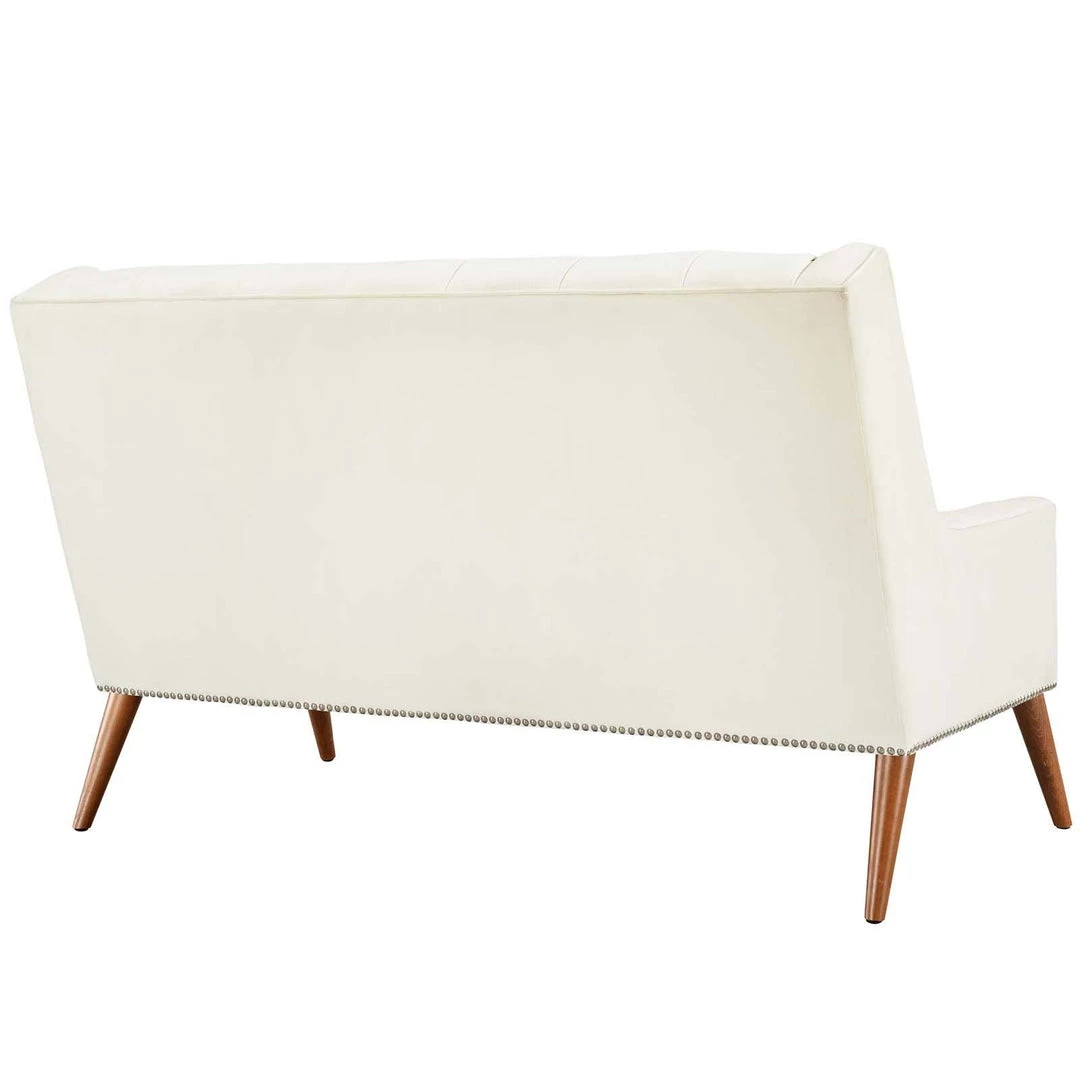 Modway Peruse Performance Velvet Loveseat Ivory 2 Modway Peruse Performance Velvet Loveseat Ivory
