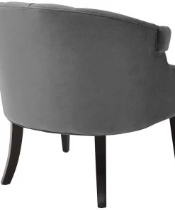 Modway Armchairs Precept Accent Performance Velvet Armchair Gray
