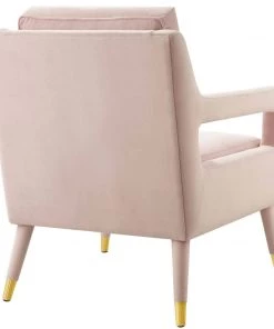 Modway Premise Accent Lounge Performance Velvet Armchair Pink 11 Modway Premise Accent Lounge Performance Velvet Armchair Pink