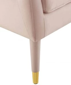 Modway Premise Accent Lounge Performance Velvet Armchair Pink 14 Modway Premise Accent Lounge Performance Velvet Armchair Pink