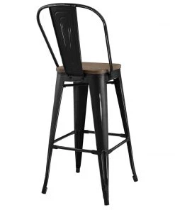 Modway Promenade Bar Stool Set Of 4 White