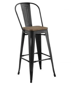 Modway Promenade Bar Stool Set Of 4 White