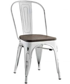 Modway Promenade Dining Side Chair Set Of 4 White