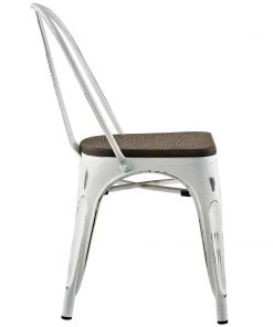 Modway Promenade Dining Side Chair Set Of 4 White