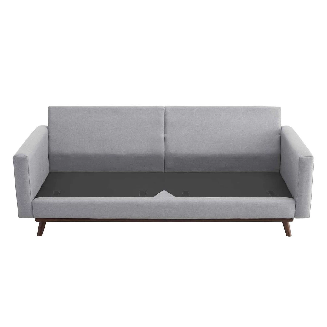 Modway Prompt Upholstered Fabric Sofa Light Gray SOFAS 8 Modway Prompt Upholstered Fabric Sofa Light Gray SOFAS