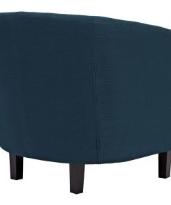 Modway Prospect 2 Piece Upholstered Fabric Armchair Set Azure