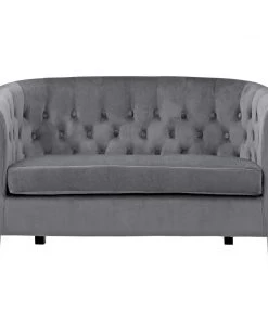Modway Prospect Performance Velvet Loveseat Gray Loveseats 8 Modway Prospect Performance Velvet Loveseat Gray Loveseats