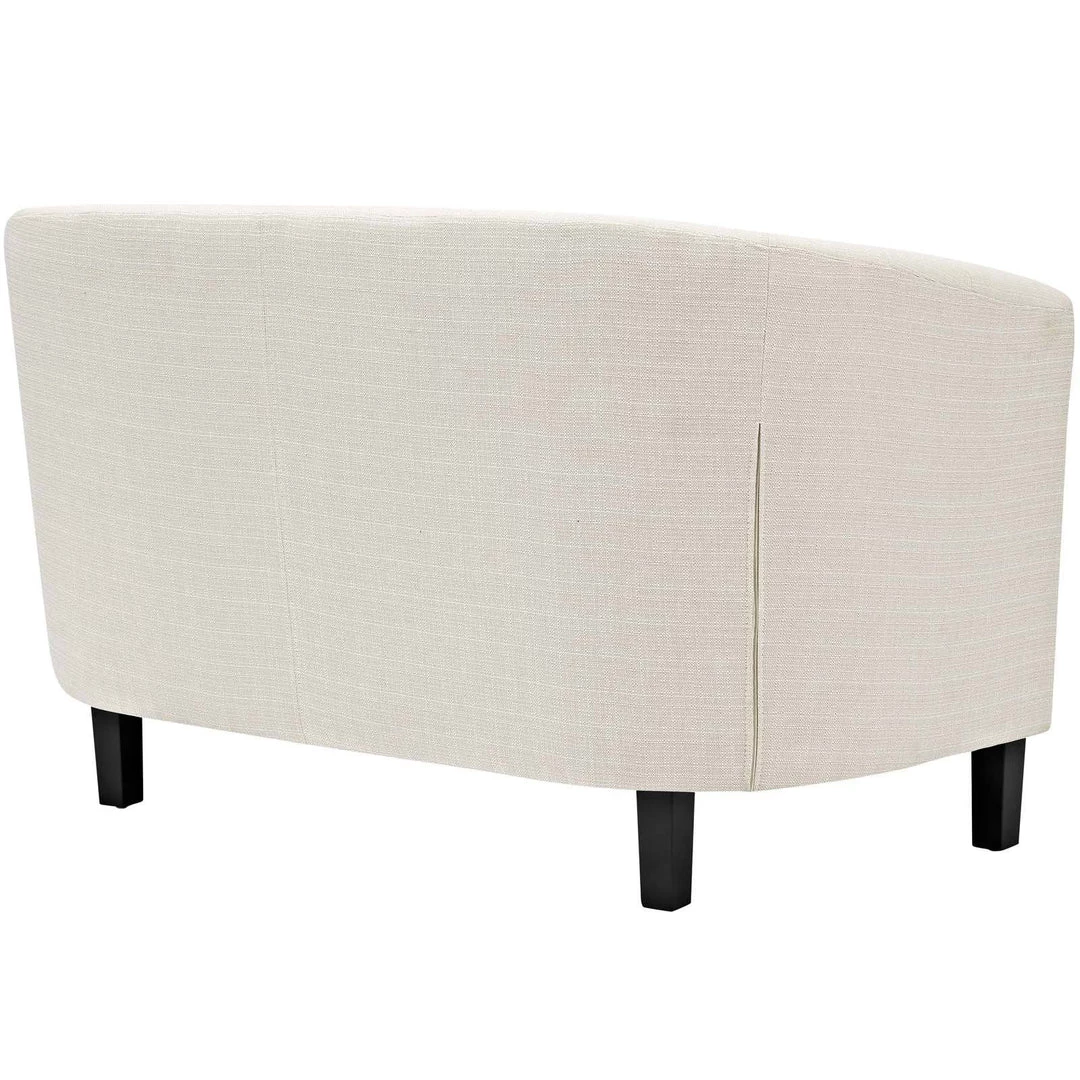Modway Prospect Upholstered Fabric Loveseat Beige Loveseats 2 Modway Prospect Upholstered Fabric Loveseat Beige Loveseats