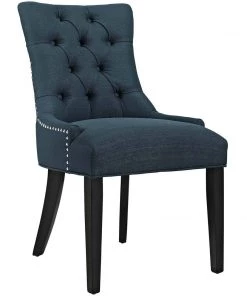 Modway Regent Dining Side Chair Fabric Set Of 2 Azure