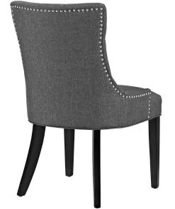 Modway Regent Dining Side Chair Fabric Set Of 2 Gray