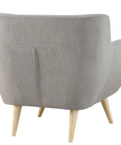 Modway Armchairs Remark Upholstered Fabric Armchair Light Gray 9 Modway Armchairs Remark Upholstered Fabric Armchair Light Gray