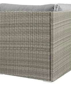 Modway Repose Outdoor Patio Corner Light Gray Gray