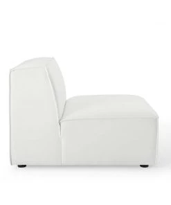 Modway Armless Sofa Chairs Restore Sectional Sofa Armless Chair White