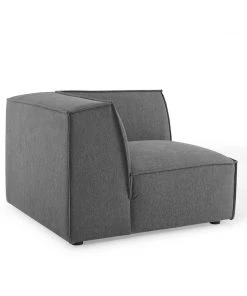 Modway Restore Sectional Sofa Corner Chair Charcoal Sectionals