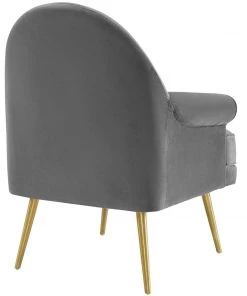 Modway Revive Armchair Performance Velvet Set Of 2 Gray