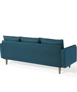 Modway Revive Upholstered Right Or Left Sectional Sofa Azure