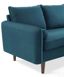 Modway Revive Upholstered Right Or Left Sectional Sofa Azure