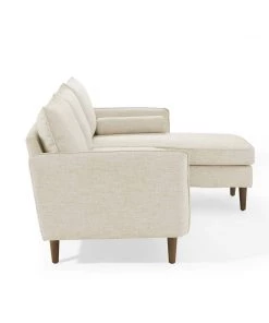 Modway Revive Upholstered Right Or Left Sectional Sofa Beige Sectionals
