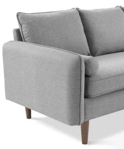 Modway Revive Upholstered Right Or Left Sectional Sofa Light Gray Sectionals