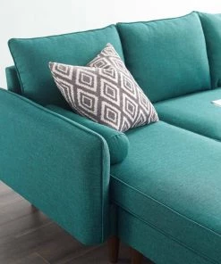 Modway Sectionals Revive Upholstered Right Or Left Sectional Sofa Teal