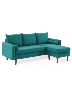 Modway Sectionals Revive Upholstered Right Or Left Sectional Sofa Teal