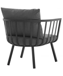 Modway Armchair Sets Riverside Outdoor Patio Aluminum Armchair Set Of 2 Gray Charcoal 12 Modway Armchair Sets Riverside Outdoor Patio Aluminum Armchair Set Of 2 Gray Charcoal