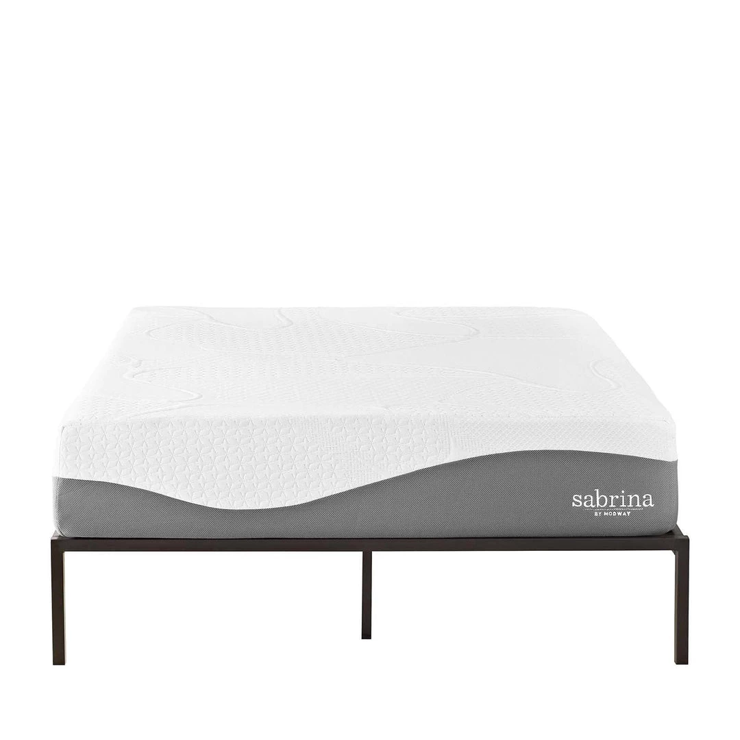 Modway Mattresses Sabrina 12" Queen Memory Foam Mattress Default Title 1 Modway Mattresses Sabrina 12" Queen Memory Foam Mattress Default Title