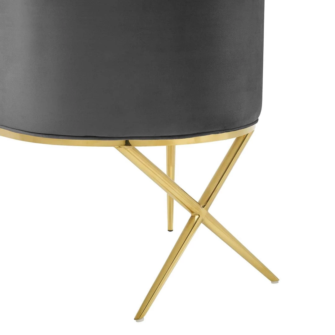 Modway Savour Accent Dining Armchair Performance Velvet Set Of 2 Charcoal 7 Modway Savour Accent Dining Armchair Performance Velvet Set Of 2 Charcoal