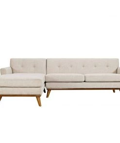 Modway Se Left-Facing Sectional Sofa Beige Sectionals