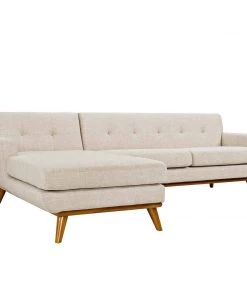 Modway Se Left-Facing Sectional Sofa Beige Sectionals