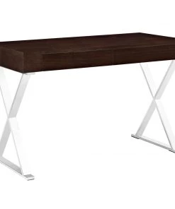 Modway Sector Stainless Steel Office Desk